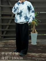 タイダイ染めスウェットクルーネック - A blends official | ブランド公式オンラインストア