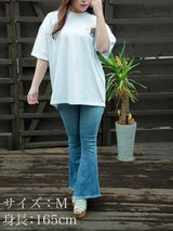 製品染めスタンププリントTシャツ - A blends official | ブランド公式オンラインストア