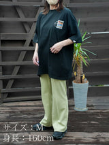 製品染めスタンププリントTシャツ - A blends official | ブランド公式オンラインストア