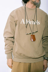 【2021 Fall NEW Arrivals】A blends 製品染めフロッキープリントスウェットクルーネック ※再入荷 - A blends official | ブランド公式オンラインストア
