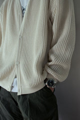 【2021 Fall NEW Arrivals】A blends ビックワッフルカーディガン - A blends official | ブランド公式オンラインストア