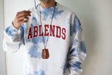 【2021 Fall NEW Arrivals】A blends タイダイ染めスウェットクルーネック ※再入荷 - A blends official | ブランド公式オンラインストア
