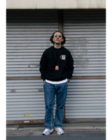 【2021 Fall NEW Arrivals】A blends 製品染めプリントスウェットクルーネック ※再入荷 - A blends official | ブランド公式オンラインストア