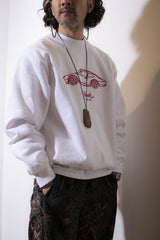 【2021 Fall NEW Arrivals】A blends 刺繍スウェットシャツ - A blends official | ブランド公式オンラインストア