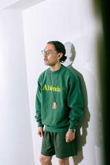 【2021 Fall NEW Arrivals】A blends 製品染めフロッキープリントスウェットクルーネック ※再入荷 - A blends official | ブランド公式オンラインストア