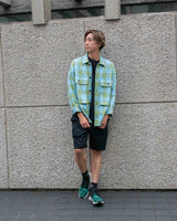 【2021 Fall NEW Arrivals】A blends BOXシルエットロングシャツブルゾン※再入荷 - A blends official | ブランド公式オンラインストア