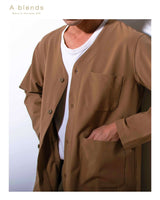 【2021 Fall NEW Arrivals】A blends ストレッチノーカラーJK※再入荷 - A blends official | ブランド公式オンラインストア