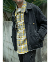 【2021 Fall & Winter NEW Arrivals】A blends チェックツイードCPO - A blends official | ブランド公式オンラインストア