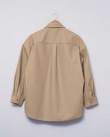 【2021 Fall & Winter NEW Arrivals】A blendsフェイクレザーラムスキンCPO - A blends official | ブランド公式オンラインストア