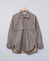 【2021 Fall & Winter NEW Arrivals】A blendsフェイクレザーラムスキンCPO - A blends official | ブランド公式オンラインストア