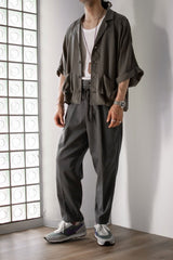 【2021 SPECIAL PRICE】A blends 6分袖シャツジャケット - A blends official | ブランド公式オンラインストア