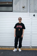 【2021 SPECIAL PRICE】製品染めカレッジロゴプリントTシャツ - A blends official | ブランド公式オンラインストア