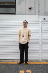 【2021 SPECIAL PRICE】製品染めカレッジロゴプリントTシャツ - A blends official | ブランド公式オンラインストア