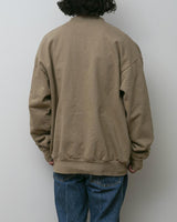 【2021 Spring NEW Arrivals】A blends 製品染めフロッキープリントスウェットクルーネック - A blends official | ブランド公式オンラインストア