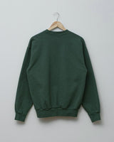 【2021 Spring NEW Arrivals】A blends 製品染めフロッキープリントスウェットクルーネック - A blends official | ブランド公式オンラインストア