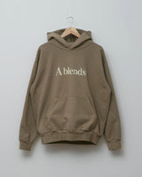 【2021 Spring NEW Arrivals】A blends 製品染めフロッキープリントスウェットパーカ - A blends official | ブランド公式オンラインストア