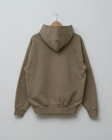 【2021 Spring NEW Arrivals】A blends 製品染めフロッキープリントスウェットパーカ - A blends official | ブランド公式オンラインストア