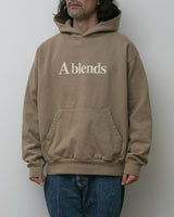 【2021 Spring NEW Arrivals】A blends 製品染めフロッキープリントスウェットパーカ - A blends official | ブランド公式オンラインストア