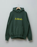 【2021 Spring NEW Arrivals】A blends 製品染めフロッキープリントスウェットパーカ - A blends official | ブランド公式オンラインストア