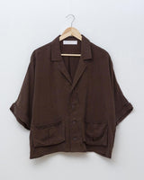 【2021 Spring NEW Arrivals】A blends 6分袖シャツジャケット - A blends official | ブランド公式オンラインストア