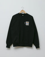 【2021 Spring NEW Arrivals】A blends 製品染めプリントスウェットクルーネック - A blends official | ブランド公式オンラインストア