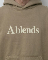 【2021 Spring NEW Arrivals】A blends 製品染めフロッキープリントスウェットパーカ - A blends official | ブランド公式オンラインストア