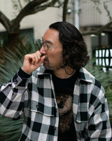 【2021 Spring NEW Arrivals】A blends BOXシルエットロングシャツブルゾン - A blends official | ブランド公式オンラインストア