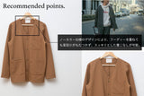 【2021 Spring NEW Arrivals】A blends ストレッチノーカラーJK - A blends official | ブランド公式オンラインストア