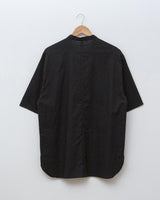 【2021 Spring NEW Arrivals】A blends 綿麻スタンドカラーS/Sシャツ - A blends official | ブランド公式オンラインストア