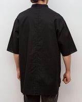 【2021 Spring NEW Arrivals】A blends 綿麻スタンドカラーS/Sシャツ - A blends official | ブランド公式オンラインストア