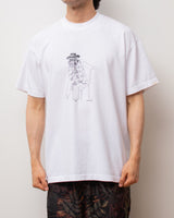 【2021 Summer NEW Arrivals】Meme-ci × A blends イラストTシャツ "schnauzer" - A blends official | ブランド公式オンラインストア
