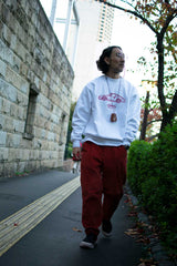 【2022 Spring NEW Arrivals】A blends フロント刺繍スウェットシャツ - A blends official | ブランド公式オンラインストア