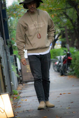 【2022 Spring NEW Arrivals】A blends フロント刺繍スウェットシャツ - A blends official | ブランド公式オンラインストア