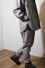 【2022 Spring NEW Arrivals】A blendsフェイクレザーラムスキンジョガーパンツ - A blends official | ブランド公式オンラインストア