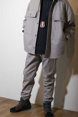 【2022 Spring NEW Arrivals】A blendsフェイクレザーラムスキンジョガーパンツ - A blends official | ブランド公式オンラインストア