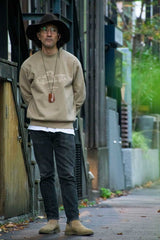 【2022 Spring NEW Arrivals】A blends フロント刺繍スウェットシャツ - A blends official | ブランド公式オンラインストア