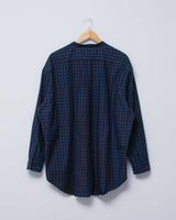 【2022 Spring NEW Arrivals】A blends タイプライターインディゴチェックシャツ - A blends official | ブランド公式オンラインストア