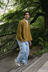 【2022 Spring NEW Arrivals】A blends ダンボールニットラガーシャツ - A blends official | ブランド公式オンラインストア