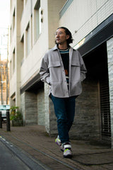 【2022 Spring NEW Arrivals】A blendsフェイクレザーラムスキンCPO - A blends official | ブランド公式オンラインストア