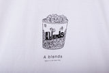 【2022 Summer NEW Arrivals】Youth movie dating "popcorn" プリントTシャツ - A blends official | ブランド公式オンラインストア