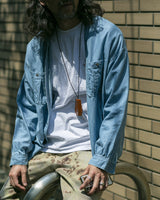 A blends インディゴデニムシャツ - A blends official | ブランド公式オンラインストア