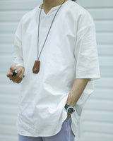 A blends 綿麻プルオーバー半袖シャツ - A blends official | ブランド公式オンラインストア