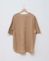 A blends 綿麻プルオーバー半袖シャツ - A blends official | ブランド公式オンラインストア