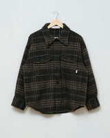 A blends モヘアチェックシャツブルゾン - A blends official | ブランド公式オンラインストア