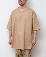 A blends 綿麻プルオーバー半袖シャツ - A blends official | ブランド公式オンラインストア