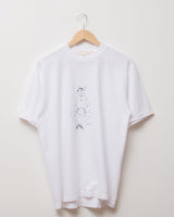 Meme-ci × A blends イラストTシャツ "french bull" ※残りわずか!