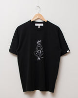 Meme-ci × A blends イラストTシャツ "french bull" ※残りわずか!