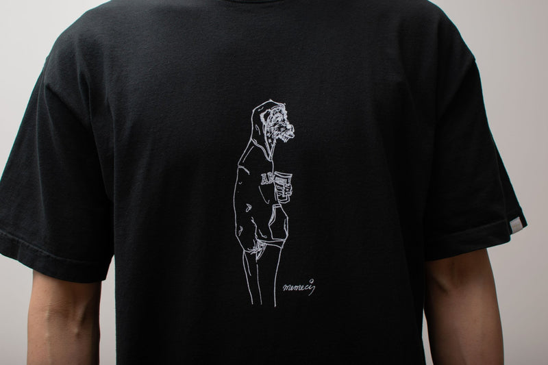 【2021 Summer NEW Arrivals】Meme-ci × A blends イラストTシャツ "norfolk terrier" - A blends official | ブランド公式オンラインストア