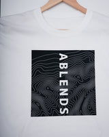 Ablends "TOPOGRAPHY"クルーネックTシャツ - A blends official | ブランド公式オンラインストア